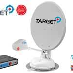 MAXVIEW TARGET 65CM SATELLITE WITH AUTO SKEW TWIN LNB