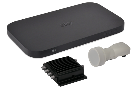 Glossey new Sky Q system Lnb and Sky Q adapter