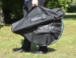 The Maxview Precision neatley organised into two lightweight fold away carry holdall