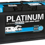 PLATINUM AGM PLUS LEISURE BATTERY 12V 100AH AGMLB6110L