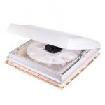 THULE VENT WITH 12V FAN, TRANSLUCENT DOME
